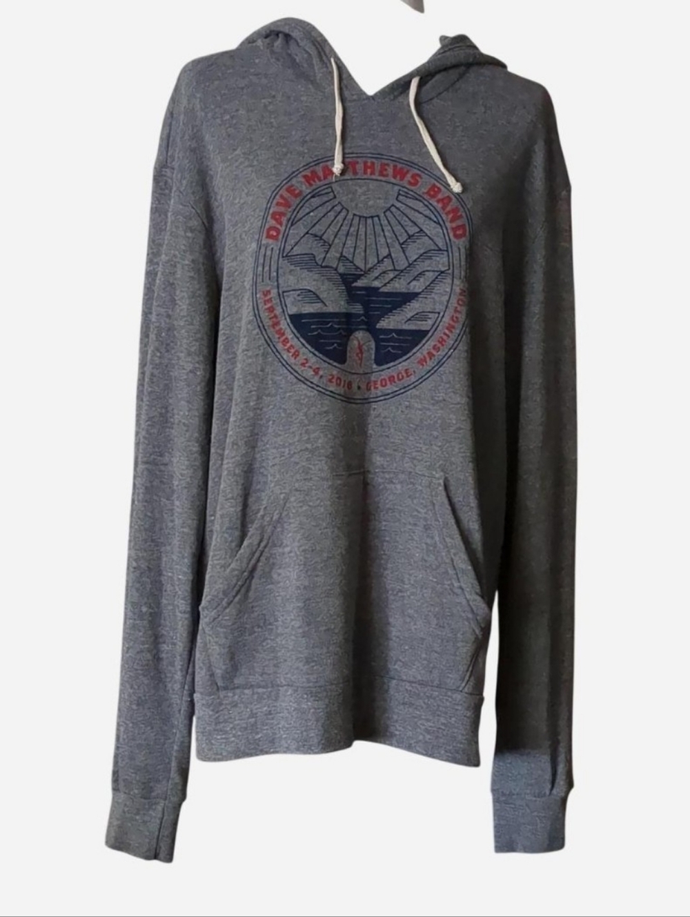 🎸 RARE Dave Matthews Band DMB The Gorge 2016 Concert Hoodie | George, WA | 2XL